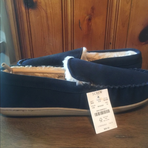Men’s J Crew Slippers - Picture 1 of 1